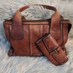 Fossil Purse and Matching Wallet